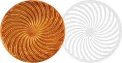 Pochoir à galette spirales Ø 27 cm Silikomart