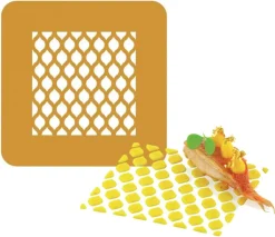 Pochoirs en silicone Naturae (x 2) motif alambra 16 x 16 cm Silikomart