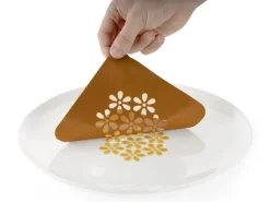 Pochoirs en silicone Naturae (x 2) motif sakura 16 x 16 cm Silikomart