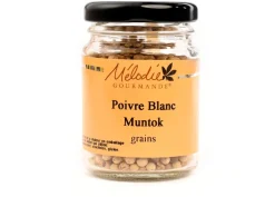 Poivre blanc Muntok 50 g Mélodie Gourmande