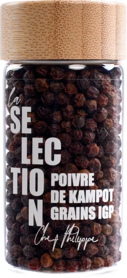 Poivre de Kampot noir 70 g Meilleur du Chef