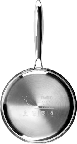 Poêle Inox Triply Natural multicouche Ø 24 cm Ibili