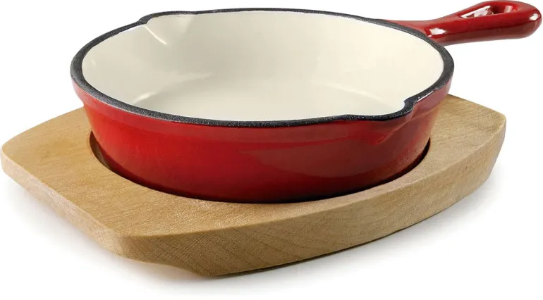 Poêlon fonte rouge Ø 13,5 cm Lacor