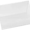 Porte-étiquette plexiglass (x 10) chevalet 6 x 4 cm
