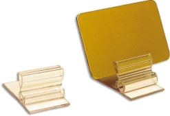 Porte étiquette translucide (x 10)