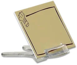 Porte-étiquette transparent (x 10)