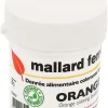 Poudre colorante naturelle liposoluble orange 20 g Mallard Ferrière