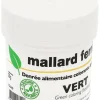 Poudre colorante naturelle liposoluble vert 20 g Mallard Ferrière