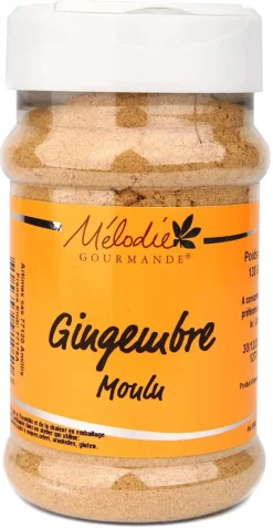Poudre de gingembre 130 g Mélodie Gourmande