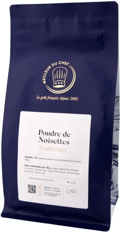 Poudre de noisettes torréfiées Origine France 500 g Meilleur du Chef