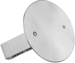Poussoir à nonnette ronde inox Ø 5,7 cm Mallard Ferrière