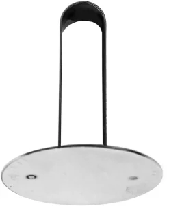 Poussoir à nonnette ronde inox Ø 6,7 cm Mallard Ferrière