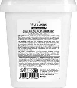 Pépites de chocolat noir 50% 1 kg La Patelière
