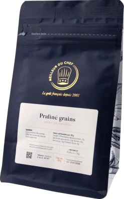Praliné grains noisettes/amandes 250 g Meilleur du Chef