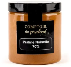 Praliné noisette artisanal 70% 250 g Comptoir du Praliné