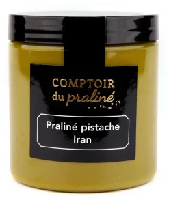 Praliné pistache d'Iran 70% texture lisse 250 g Comptoir du Praliné