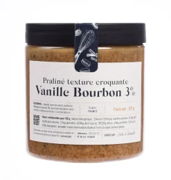 Praliné vanille Bourbon 3% texture croquante 250 g Meilleur du Chef