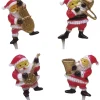 Pères noël musicien (x 72) Décoration gâteau Mallard Ferrière