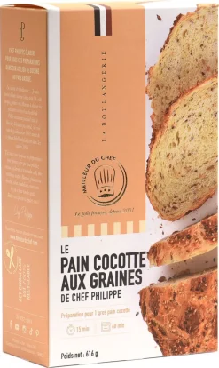 Préparation pour pain cocotte aux graines de Chef Philippe 616 g Meilleur du Chef