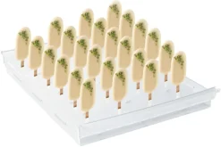 Présentoir en PVC pour mini bâtonnets glacés et sucettes Silikomart