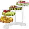 Présentoir à gâteau à étages démontables 4 étages Mallard Ferrière