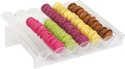 Présentoir à macarons 7 rangs 46 x 33 cm Martellato