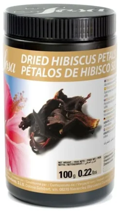 Pétales d'hibiscus séchés 100 g Sosa