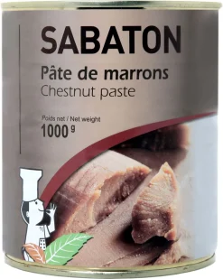 Pâte de marrons 1 kg Sabaton