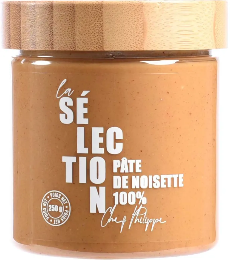 Pâte de noisette Piémont 100% 250 g Comptoir du Praliné
