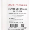 Pâte de noix de coco en poudre 1,5 kg Louis François