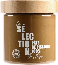 Pâte de pistache 100% sans sucre ajouté ni colorants 250 g Comptoir du Praliné