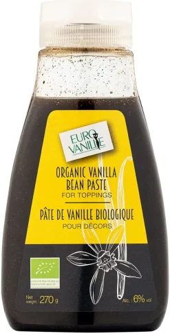 Pâte de vanille Bio Bourbon de Madagascar 270 g Eurovanille