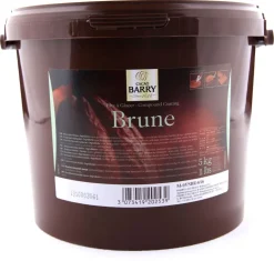 Pâte à glacer brune 5 kg Cacao Barry