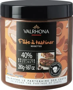 Pâte à tartiner noisettes Signée Valrhona 280 g Valrhona