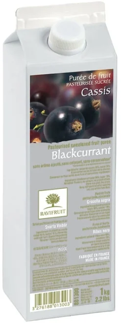 Purée de cassis 1 kg Ravifruit