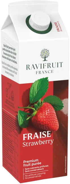 Purée de fraise 1 kg Ravifruit