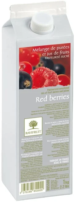 Purée de fruits rouges 1 kg Ravifruit