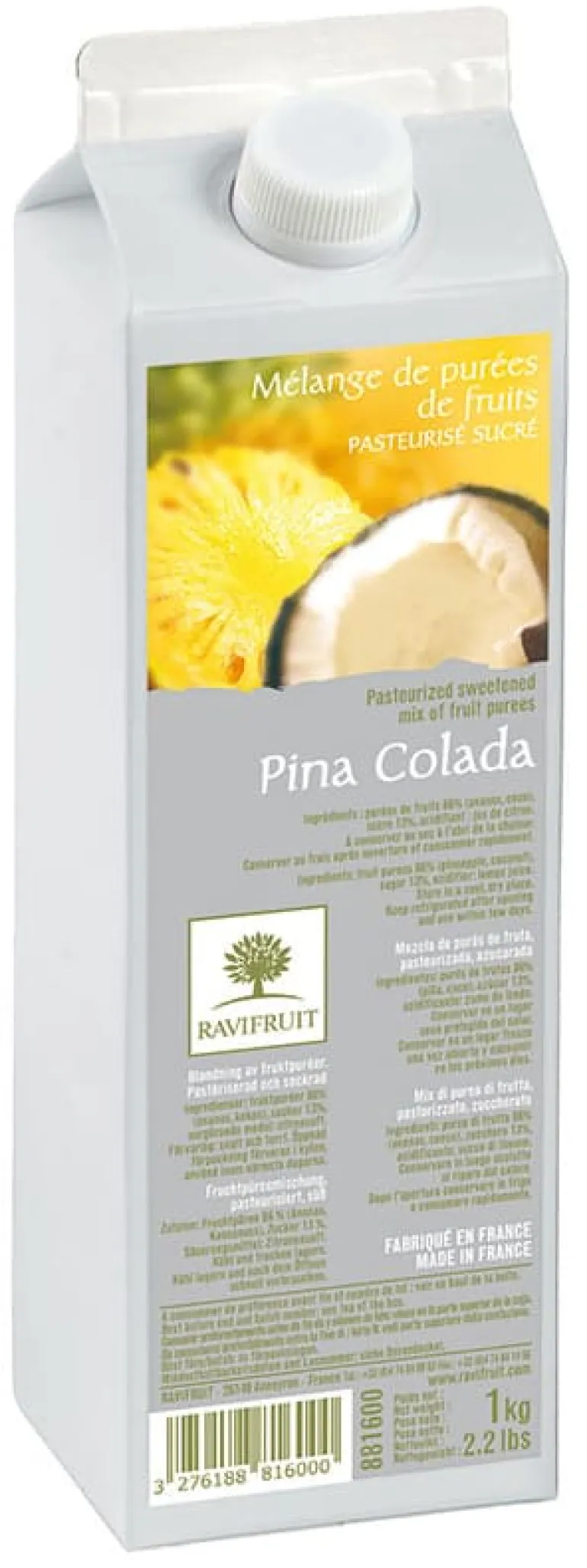 Purée de Piña Colada 1 kg Ravifruit