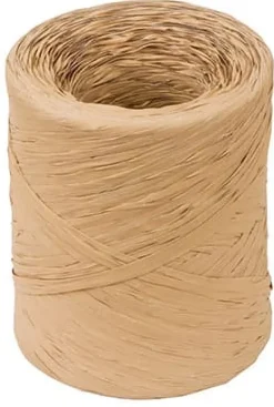 Raphia en rouleau Couleur beige