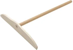 Rateau à crêpe plat en hêtre