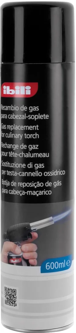 Recharge de gaz pour chalumeau 600 ml Ibili
