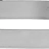 Rectangle inox 6 x 3 x ht 3 cm Gobel