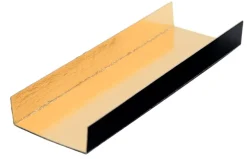 Rectangles fonds pliés or et noir 12 x 8 cm (x 200) Meilleur du Chef