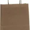 Sac cabas kraft (x 50) coloris chocolat