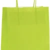 Sac cabas kraft (x 50) coloris vert anis