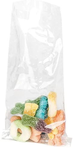 Sachets à confiseries (x 100) en cellophane 9,5 x 18 cm