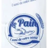 Sac pour pain coupé (x 250) Kraft blanc 40 g 49 x 17 cm