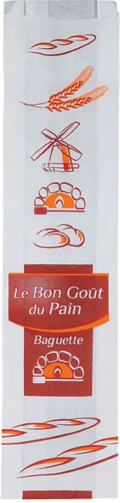 Sacs à baguette (x 1000) Kraft blanc