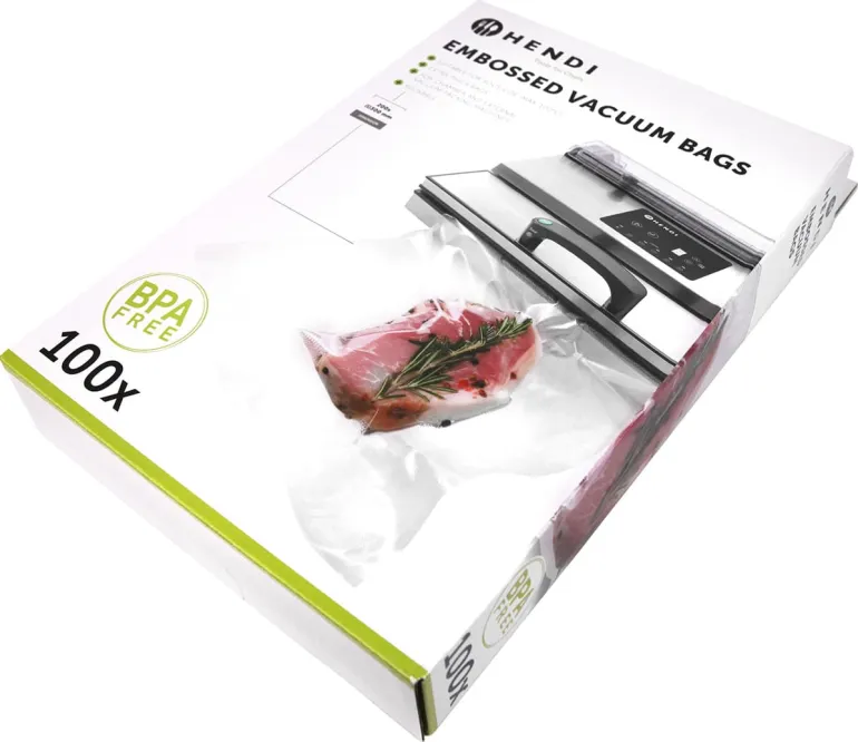 Sac sous-vide gaufré 35 x 25 cm (x 100) Hendi