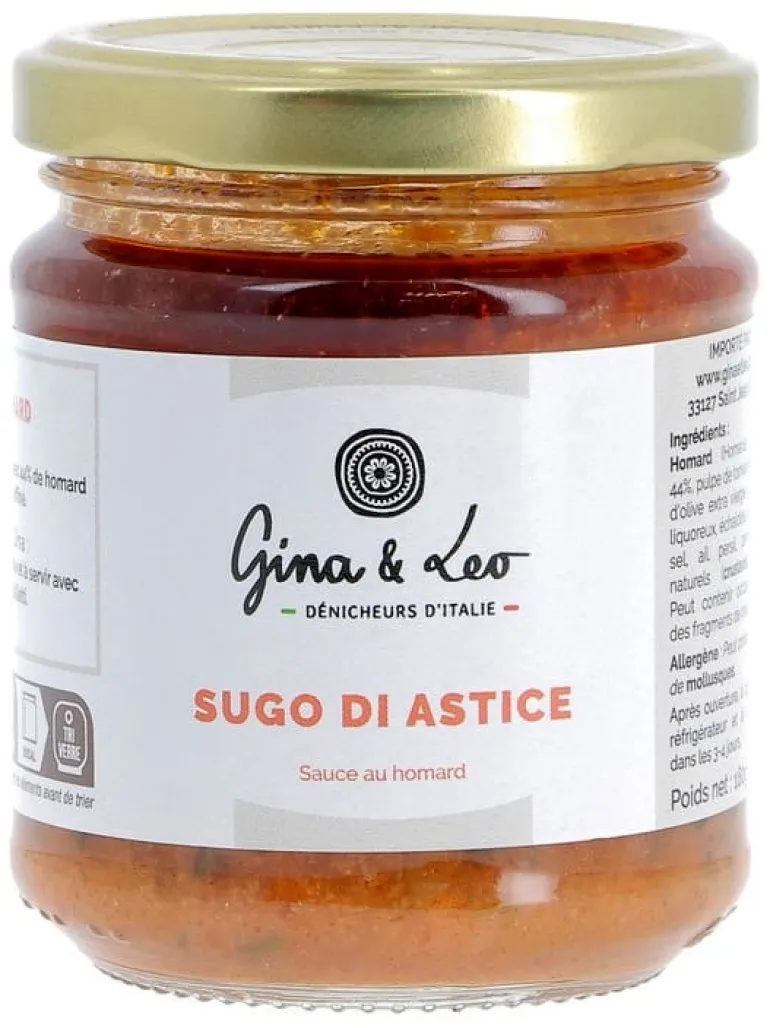 Sauce homard 180 g Gina & Leo